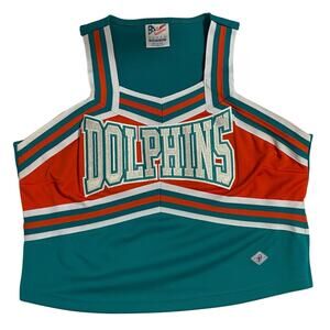 Dehen Miami Dolphins Cheerleading Outfit Size 18x22 Green and Orange